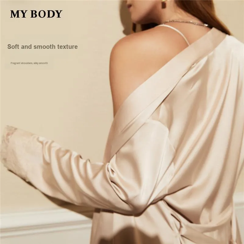 MY BODY Women's Bath Robes-1