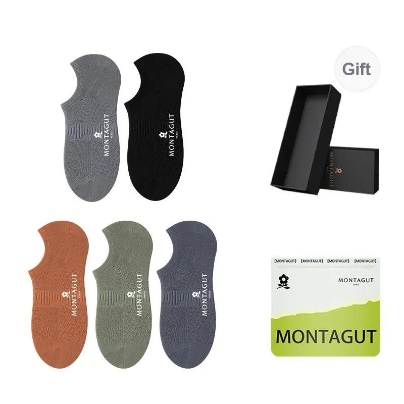 Montagut No Show Socks Men's Gift Box Combination-24
