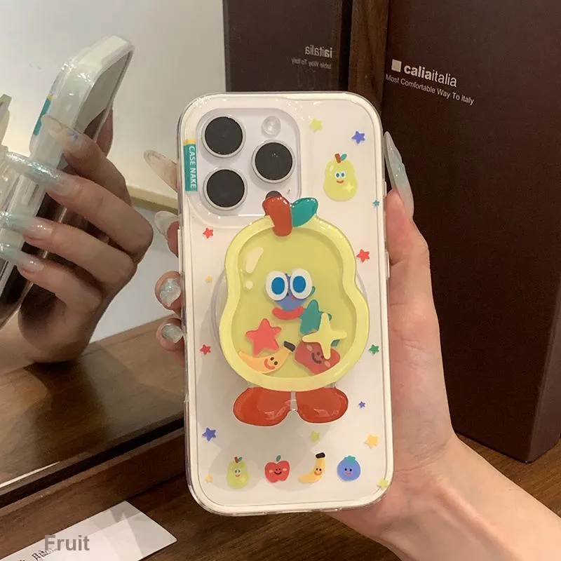 Rubber fruit Phone Cases-7