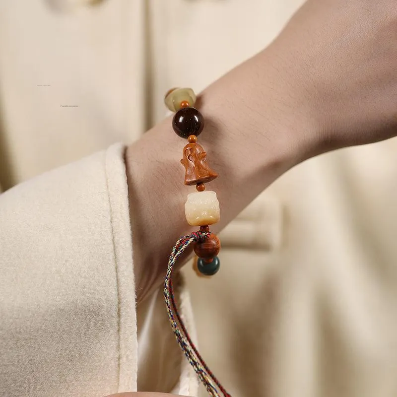 HANCANG King Kong Bodhi Seeds Bracelets Unisex-4