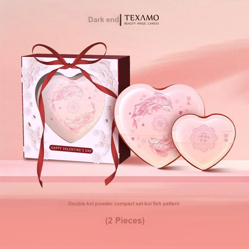 Texamo Xixiangfeng Chinese Style Collection Concealing Foundation Flock Setting Professional Makeup Sponge Tool-6
