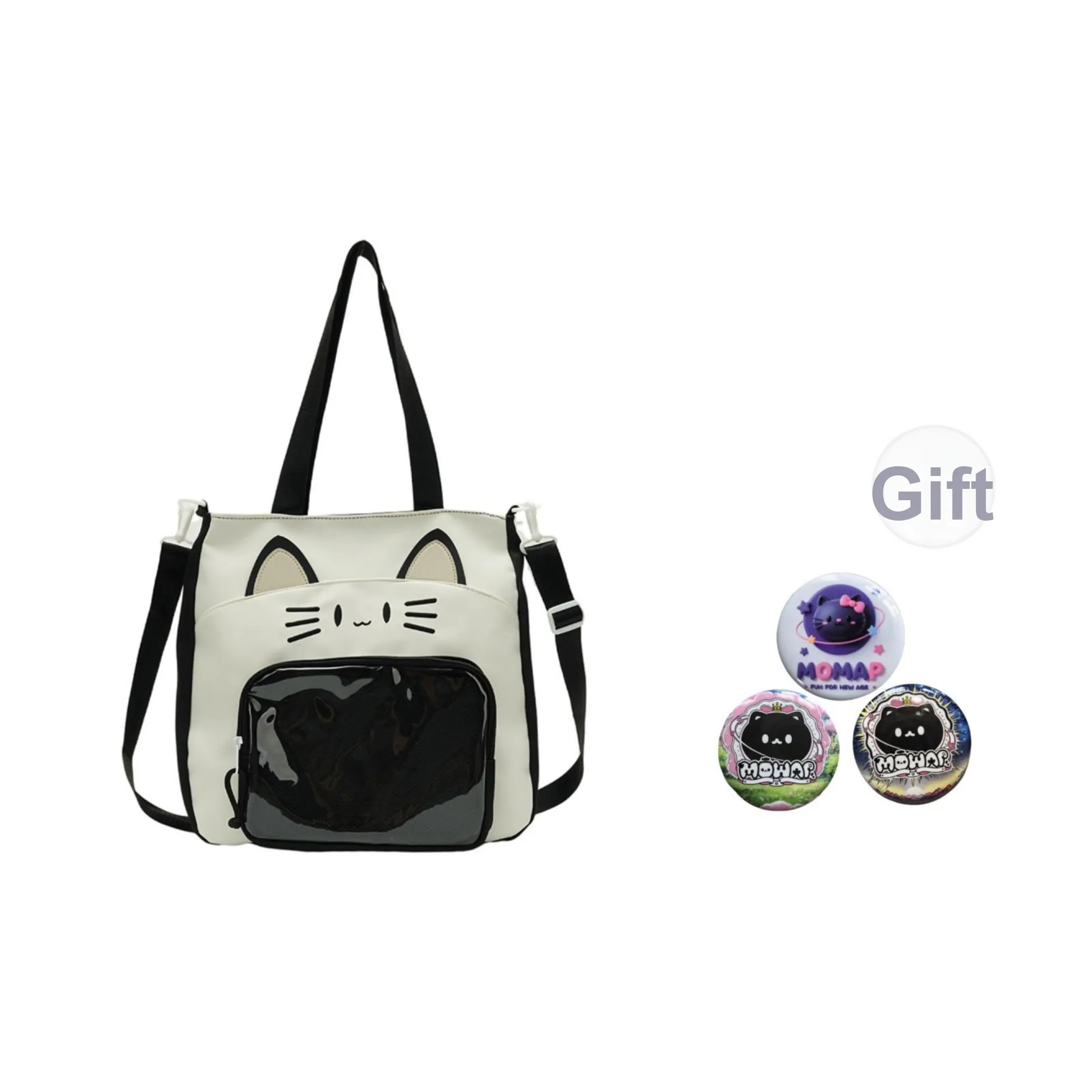 MOWAP ПУ (полиуретан) Одно плечо Через плечо Сумка-саквош Женская