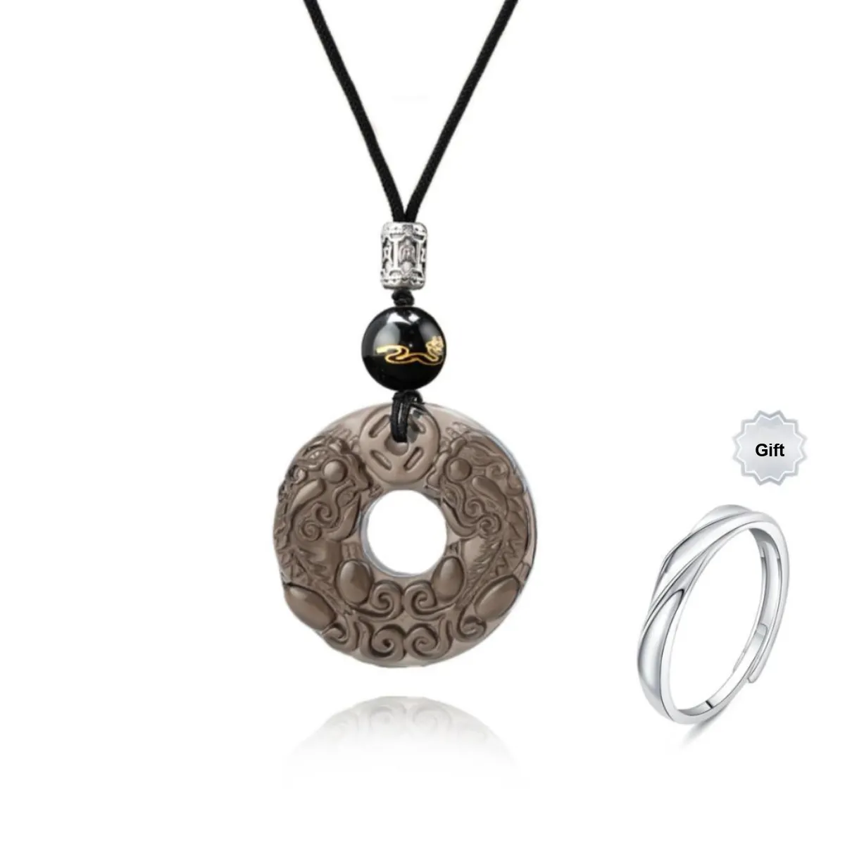 CIVOKIVO Chalcedony Necklaces Unisex