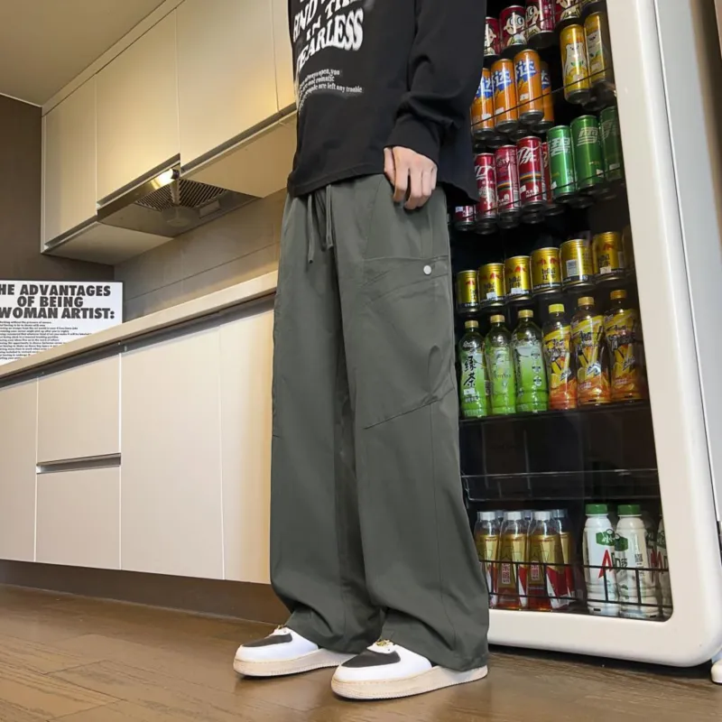 Struggle Vintage95 Casual Pants Unisex Army Green-1