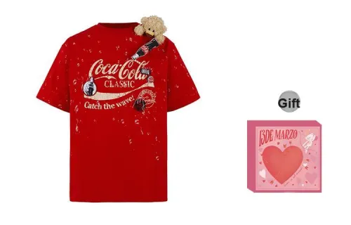 13 DEMARZO Coca Cola Collaboration Collection Женские футболки