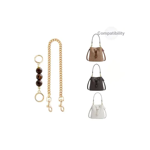 Ingenuity Handmade Металл Сумка Ремень Женский Золотистый Тон Белый