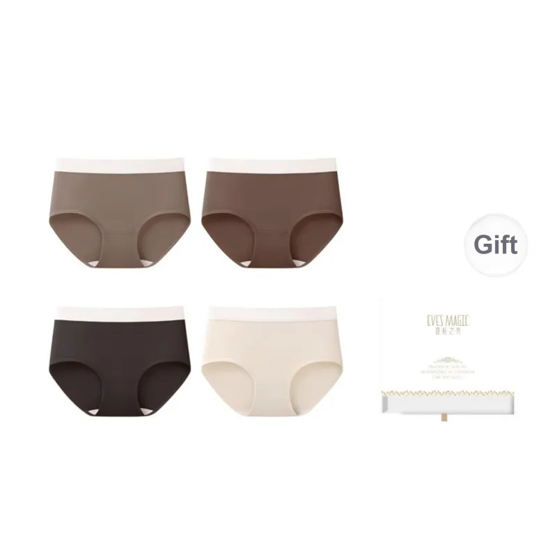 XIA.WA.ZHI.XIU Underpants Women's Box 4 Pack-8