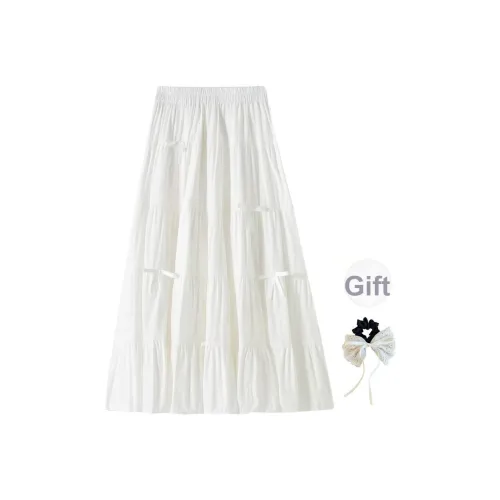 TUSHIFEI Повседневный Длинный Юбка Женские