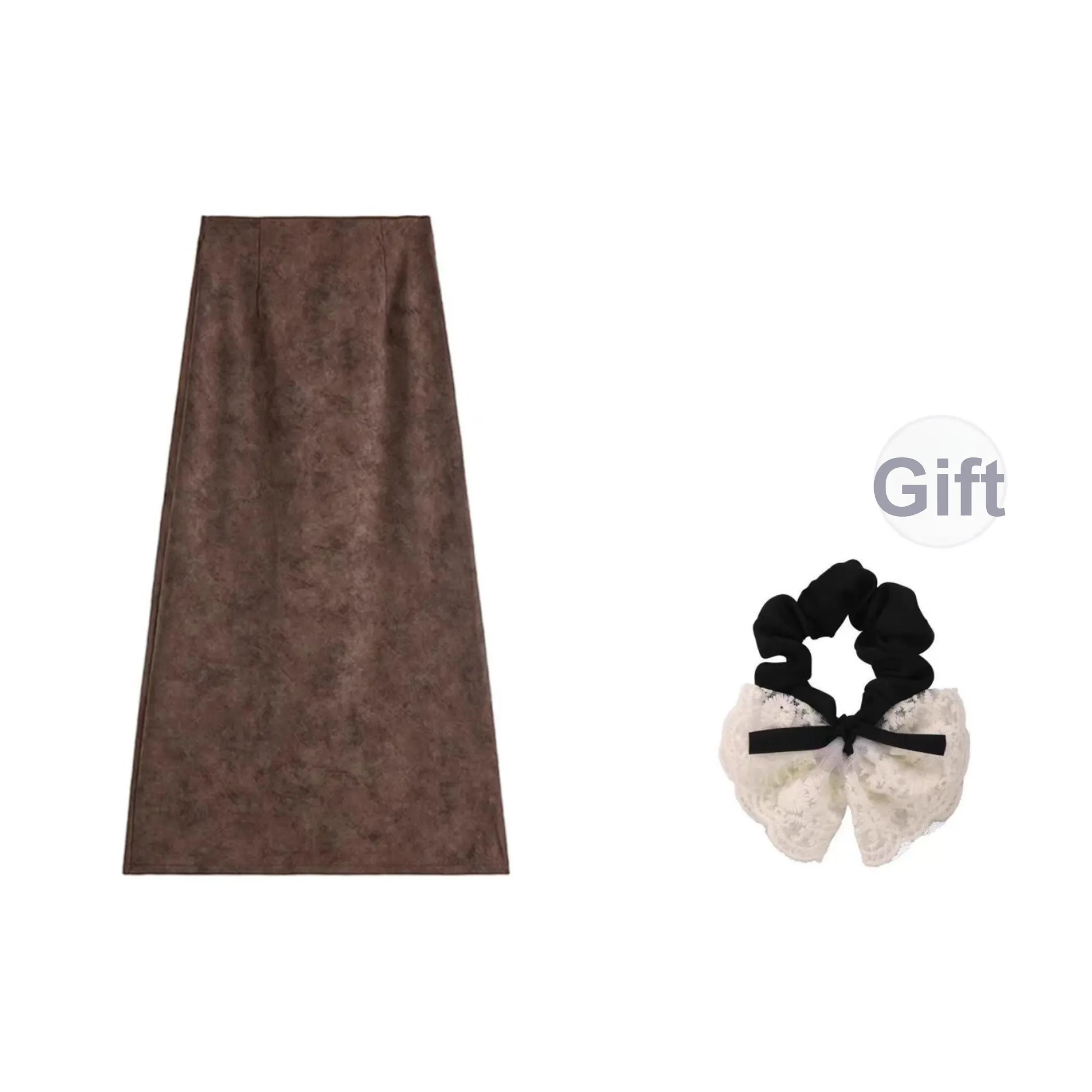 SYEEE WITH U Повседневный Длинный Юбка Женские