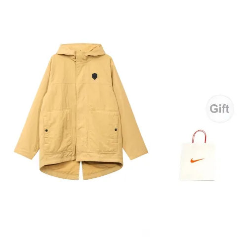 Nike Jackets Men Gold+Gift Bag