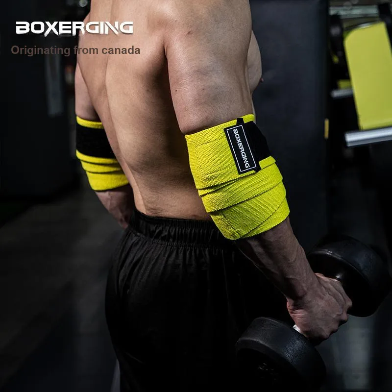 BOXERGING Elbow Pads Breathable Protective SML Cotton Polyester Elastane Blend Material Unisex-18