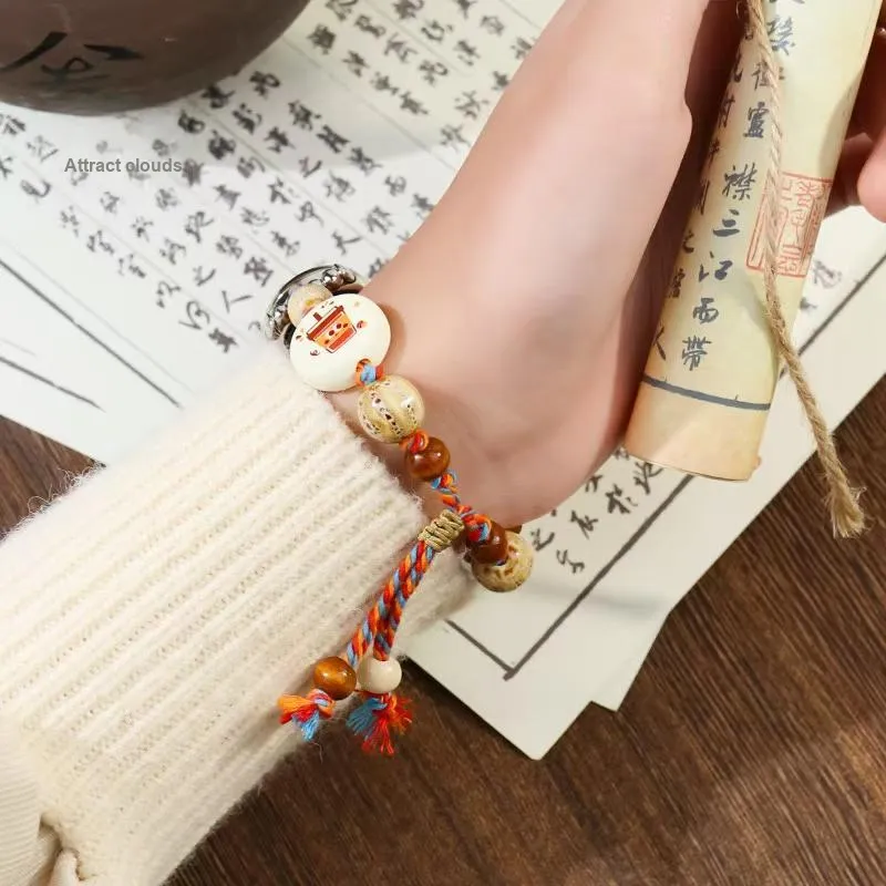 IOTS Xiaomi Red Beige Compatibility Watch Band 235mm Resin Material-4
