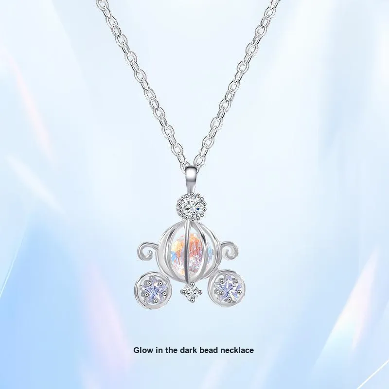 Vegetarian S925 Silver Necklaces Women's-3