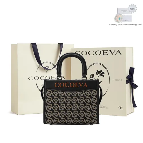 COCOEVA Shoulder Bags Black