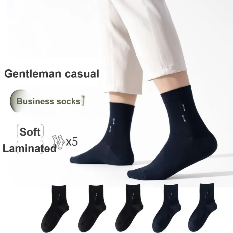 PIERRE CARDIN Mid Calf Socks Men's Box 5 Pack-8