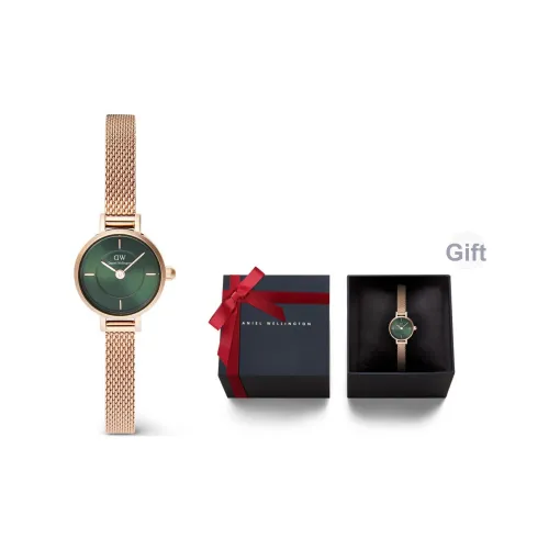 Daniel Wellington Кварцевые наручные часы механизм ремешок из нержавеющей стали 19 мм зеленый циферблат женские