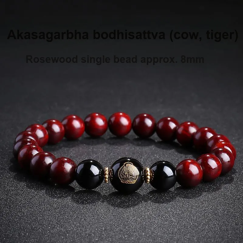MUSHENGYUAN Rosewood Bracelets Unisex-10