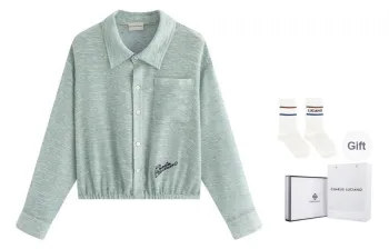 Charlie Luciano Shirts Women's Blue Box+Socks