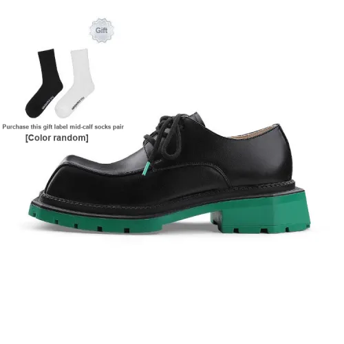 HANQIAORIJI Special-shaped Series Men's Casual Shoes Unisex Low-Top Green