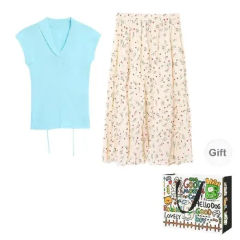 BVODE Two Piece Skirt Sets Women's