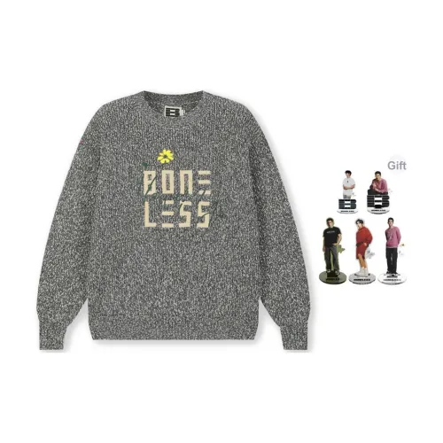 Безшовный крой Унисекс Свитеры