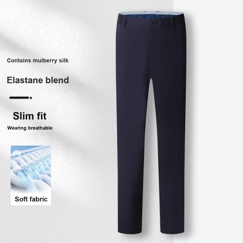 Montagut Casual Pants Unisex Dark Royal Blue-2