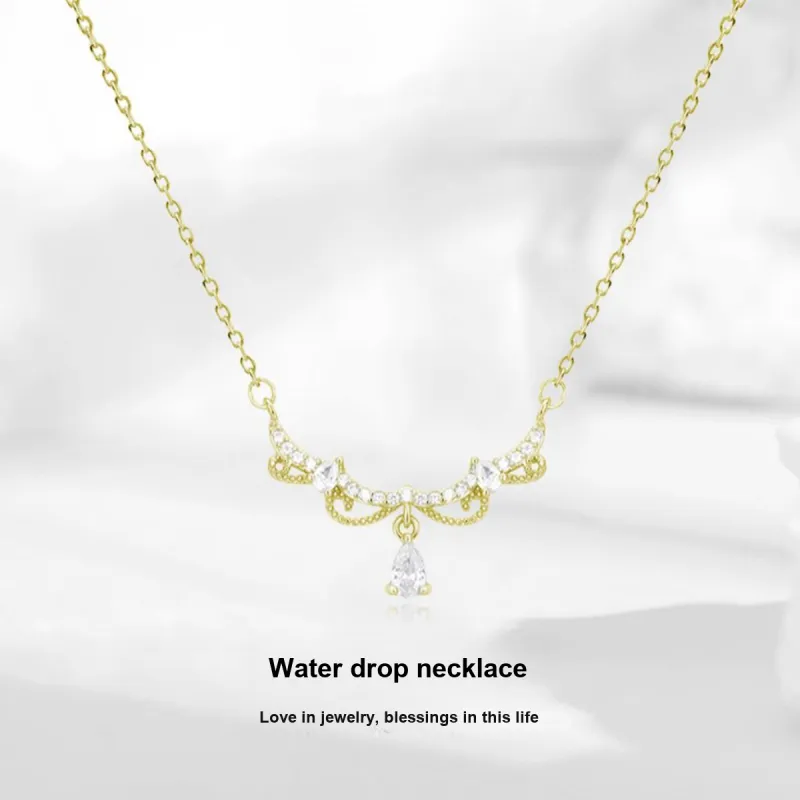MISS TOOYA S925 Silver Necklaces Women's-1