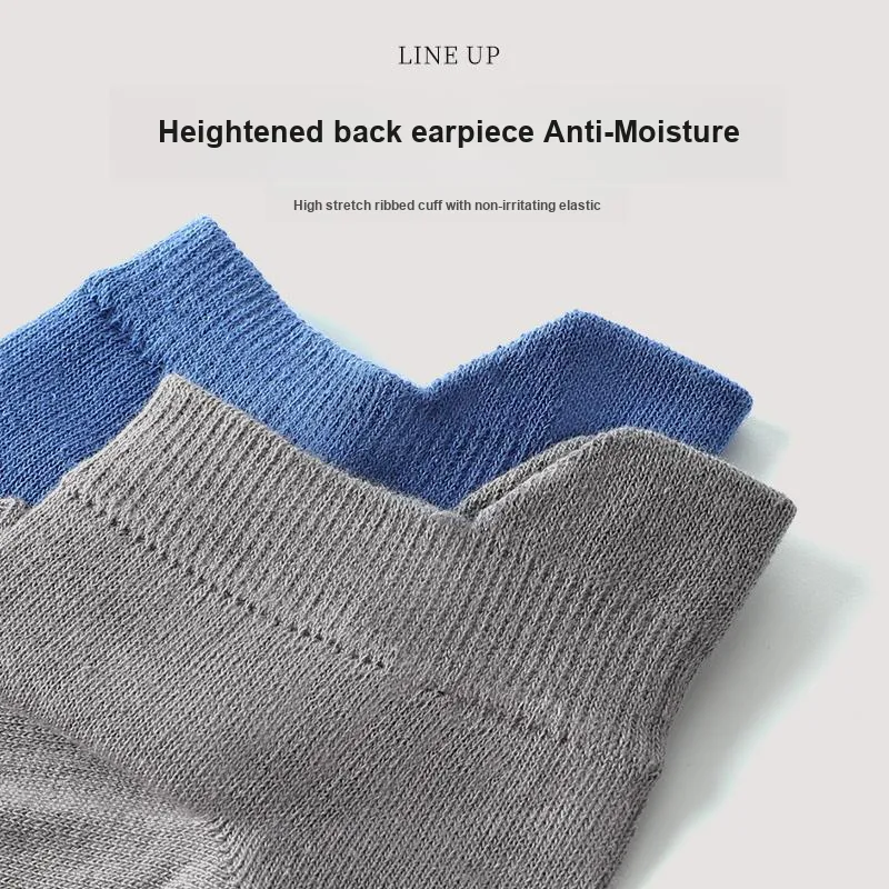 SEPTWOLVES Mid Calf Socks Men's 5 Pairs Gift Box Sets+Shopping Bag-26