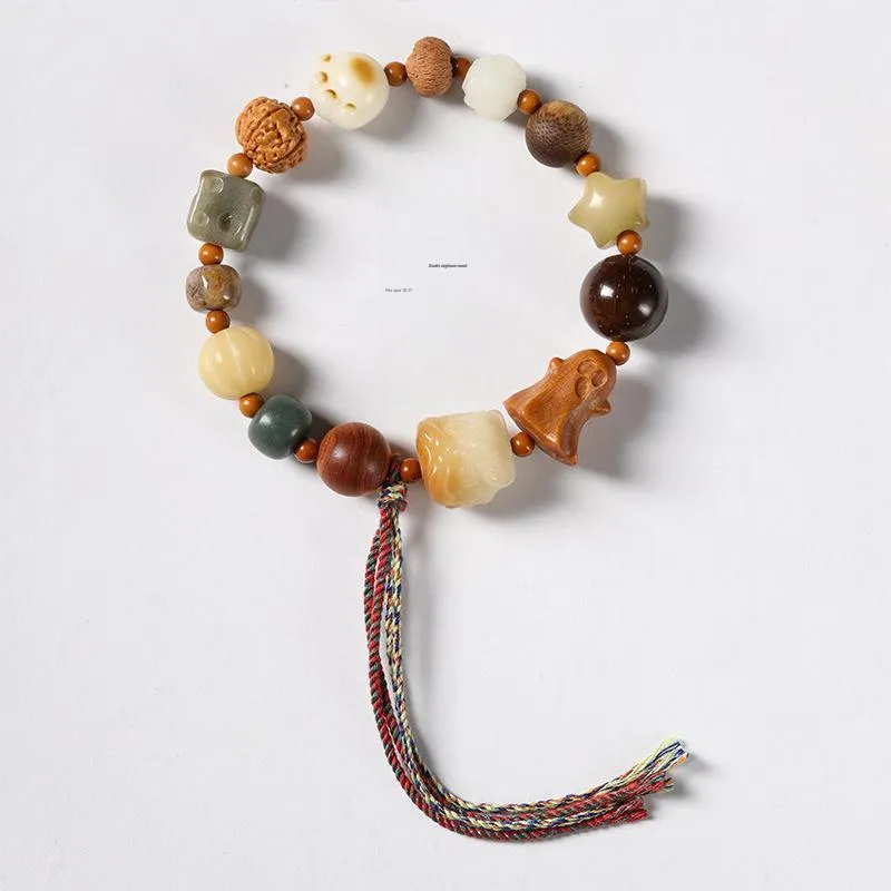 HANCANG King Kong Bodhi Seeds Bracelets Unisex-5