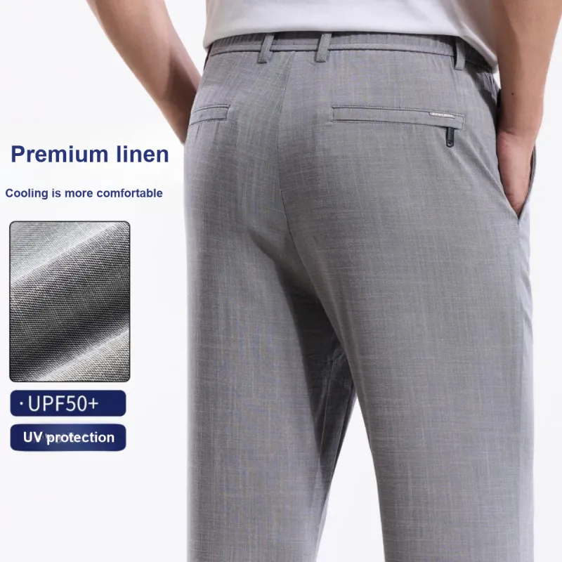 Red bean Casual Pants Men-14