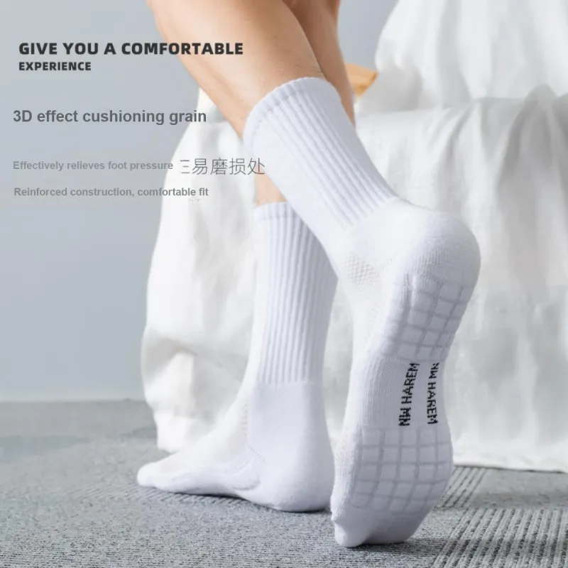 Cotton Gene Mid Calf Socks Men's 3 Pack-6