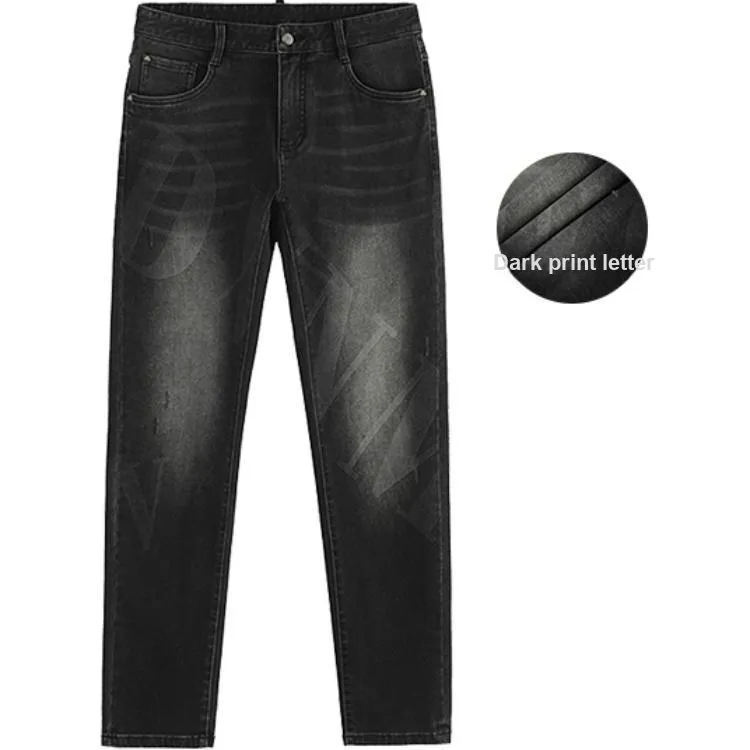DAVID NAMAN Jeans Men's Dark Gray