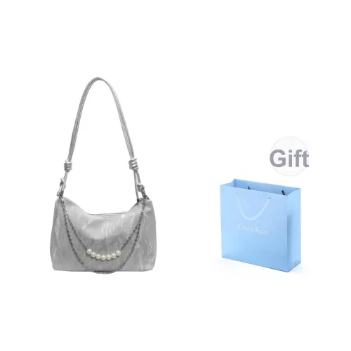 COLINS KEIRS ПУ (полиуретан) Модный Универсальный Коммутирование Путешествие Портативный Через плечо Сумка на плечо Обычный Женская Серебряный