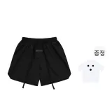 블랙 (화이트 반소매 블라우스 포함)