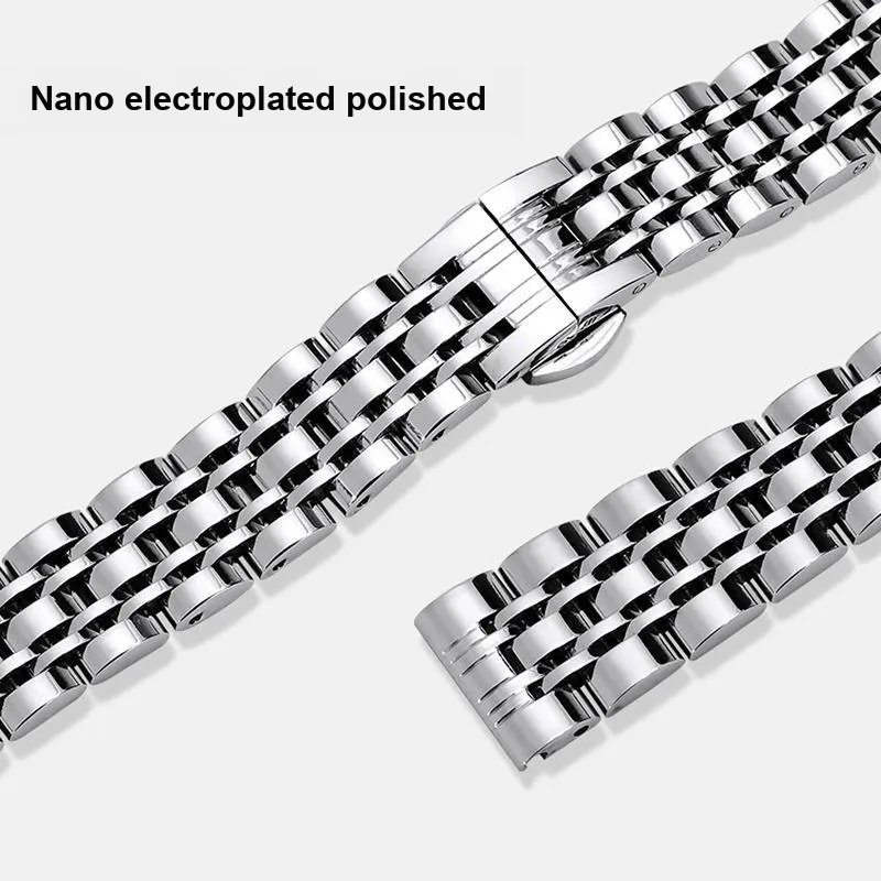 Dasuo Compatible With Armani Compatibility Watch Band Size Matching Stainless Steel Material-2