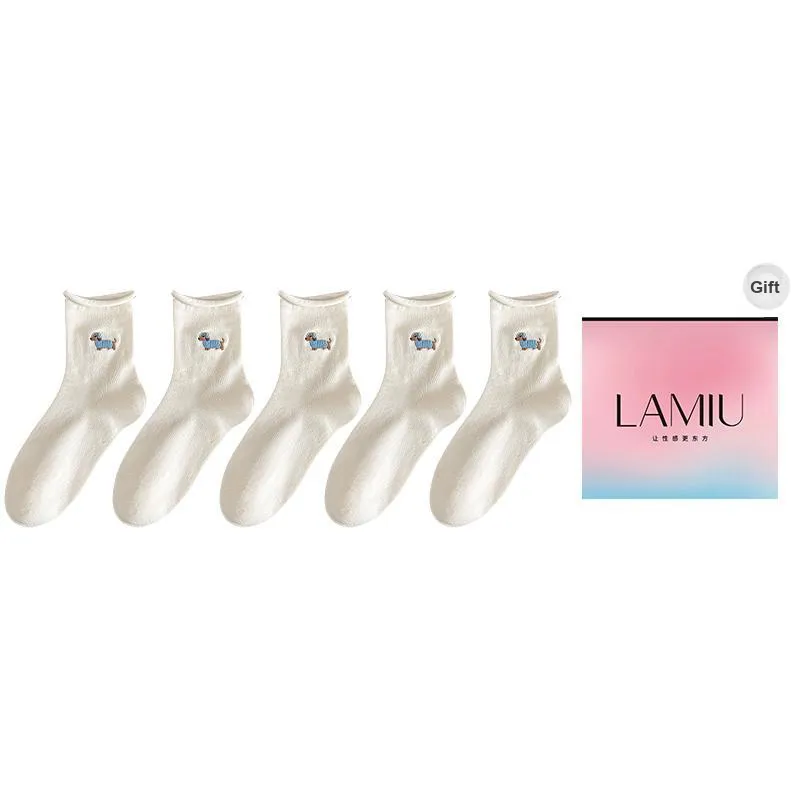 Lan Miao Socks Gift Box Women's Combo Set-17