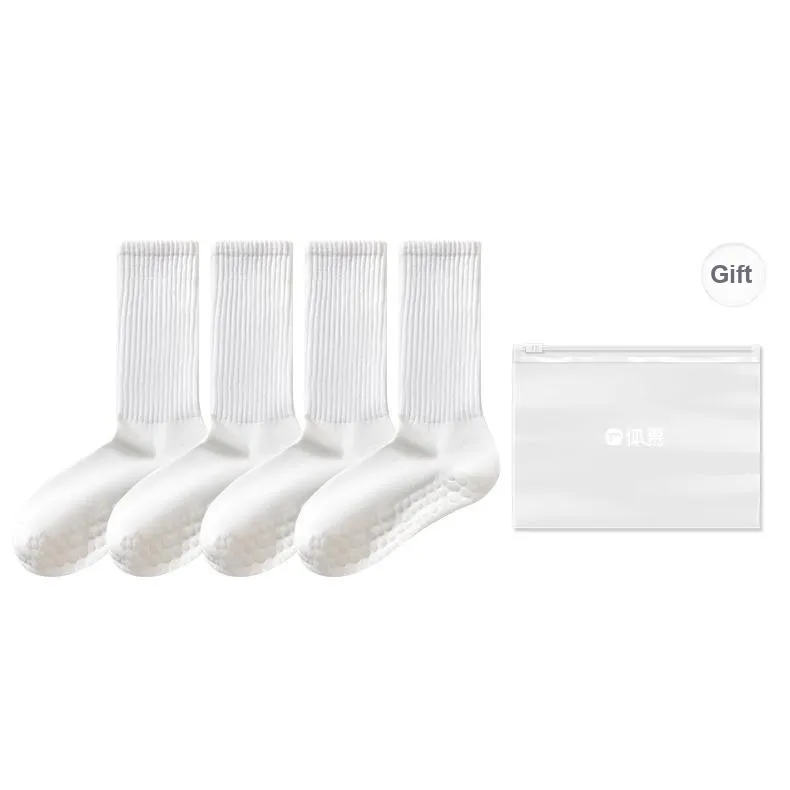 Temooues Mid Calf Socks Women's Shopping Bag Combo Set-10