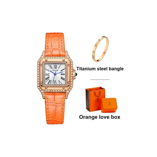 ROCOS Astral Series Кварцевый механизм Часы Женские Белый циферблат R0255