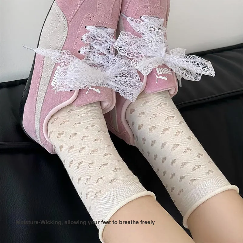 Moremoli Mid Calf Socks Women's 4 Pack-1