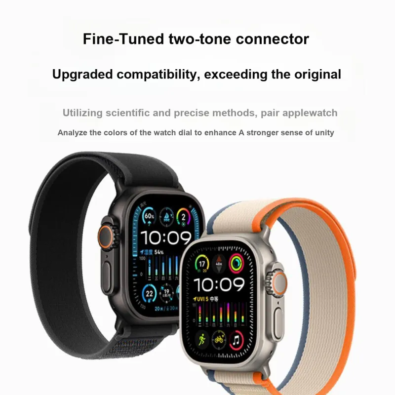 W&P Apple Compatibility Watch Band 20cm Nylon Material-5