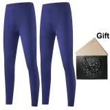 2 Pack (Sapphire Blue+Sapphire Blue) German Velvet Heat/Antibacterial Comfortable/Seamless Skin-Friendly