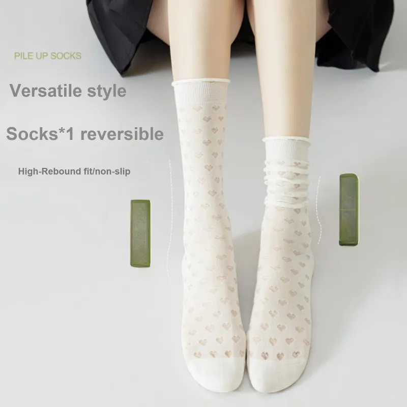 XXLLG Mid Calf Socks Women's 3 Pack-4