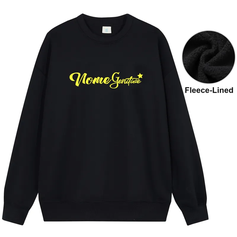 NOME Autumn And Winter Season Sweatshirt Unisex-1