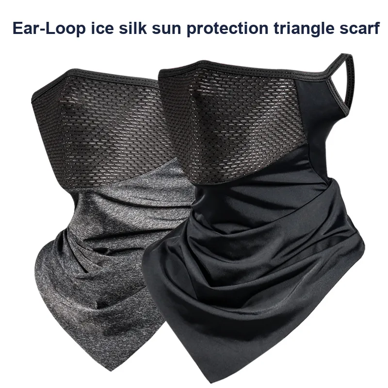 TUCANO Ice Silk High stretch Fabric Sun Protection Masks Unisex-1