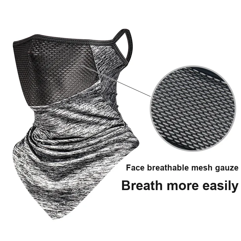 TUCANO Ice Silk High stretch Fabric Sun Protection Masks Unisex-4