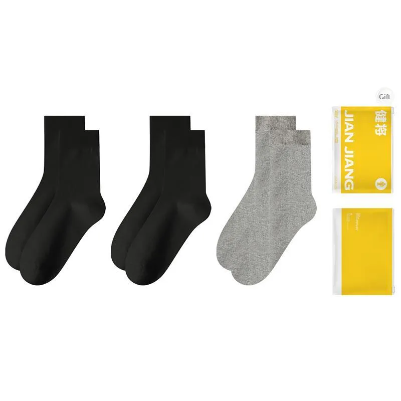 Master Mid Calf Socks Men's Shopping Bag Combo Set-11