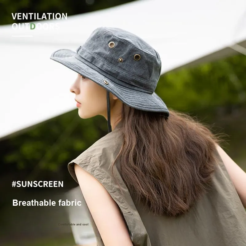 NANJIREN Cotton Bucket Hats Unisex-2