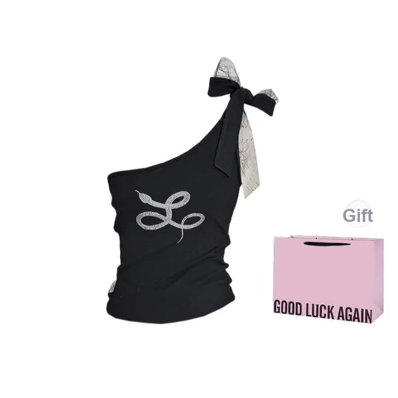 Aimilian Tank Tops Women's Black-0
