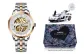 Rose Case White Dial Steel Band