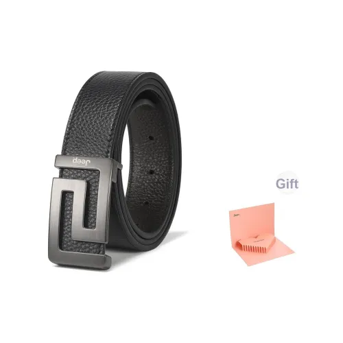 JEEP Ремни из натуральной коровьей кожи мужские 3,5 см